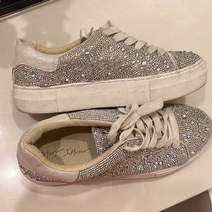 Betsey Johnson Glitter Sneakers